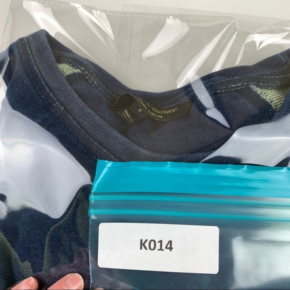 JUICY Couture Block Letter Denim Sweatshirt - Picture 10 of 10